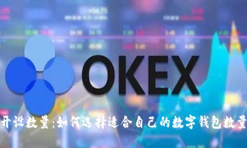 数字钱包的开设数量：如何选择适合自己的数字钱包数量及其重要性