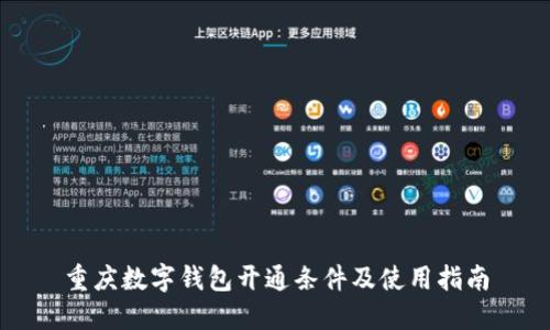 重庆数字钱包开通条件及使用指南