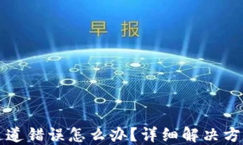 
TP钱包转账通道错误怎么办？详细解决方案与操作指南